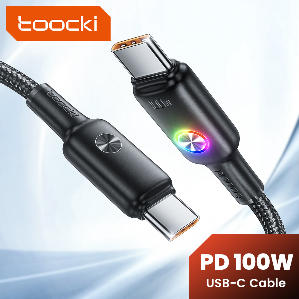 Toocki PD 100W USB C To USB C  - Fast Charging Cable 评论和价格