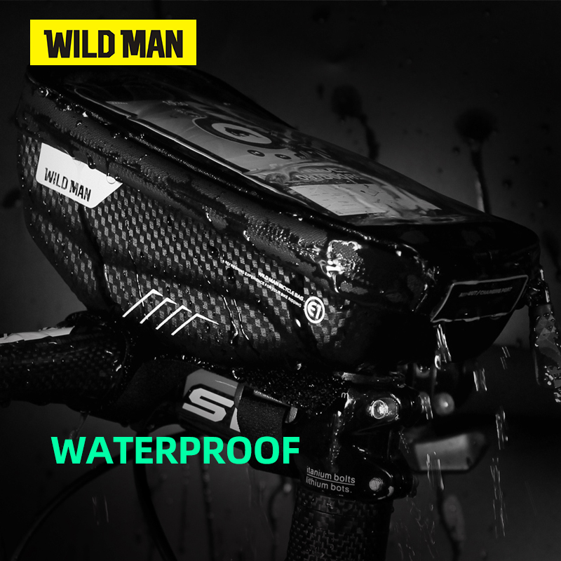 WILD MAN Bicycle Bag 6.0 Inch  - Youtube Phone Accessories 评论和价格