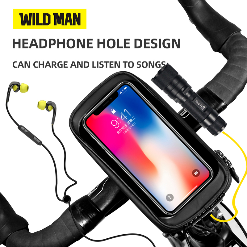 WILD MAN Bicycle Bag 6.0 Inch  - Youtube Phone Accessories 评论和价格