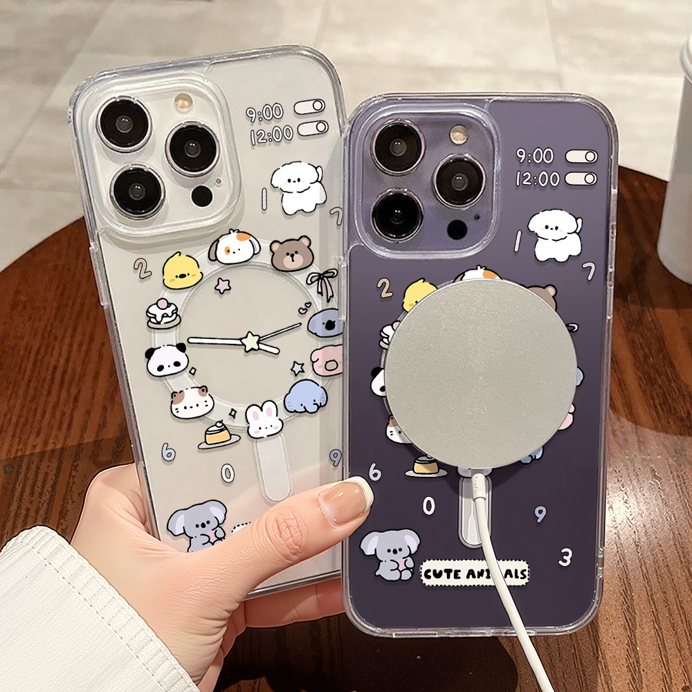 Cute Cartoon Animals Phone Cas - Magsafe Wireless Charger 评论和价格