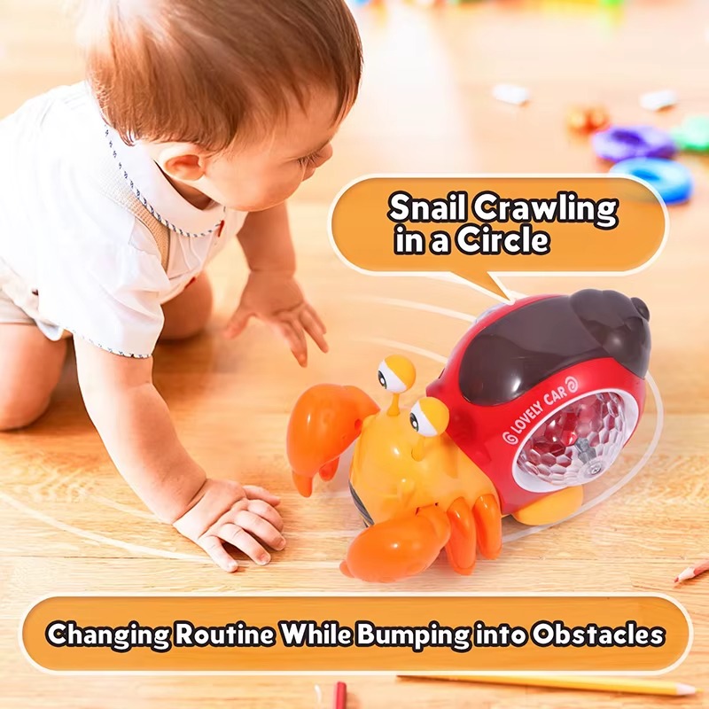 Luminous Snail Toy,Baby Electr - Phone Accessories Baby 评论和价格