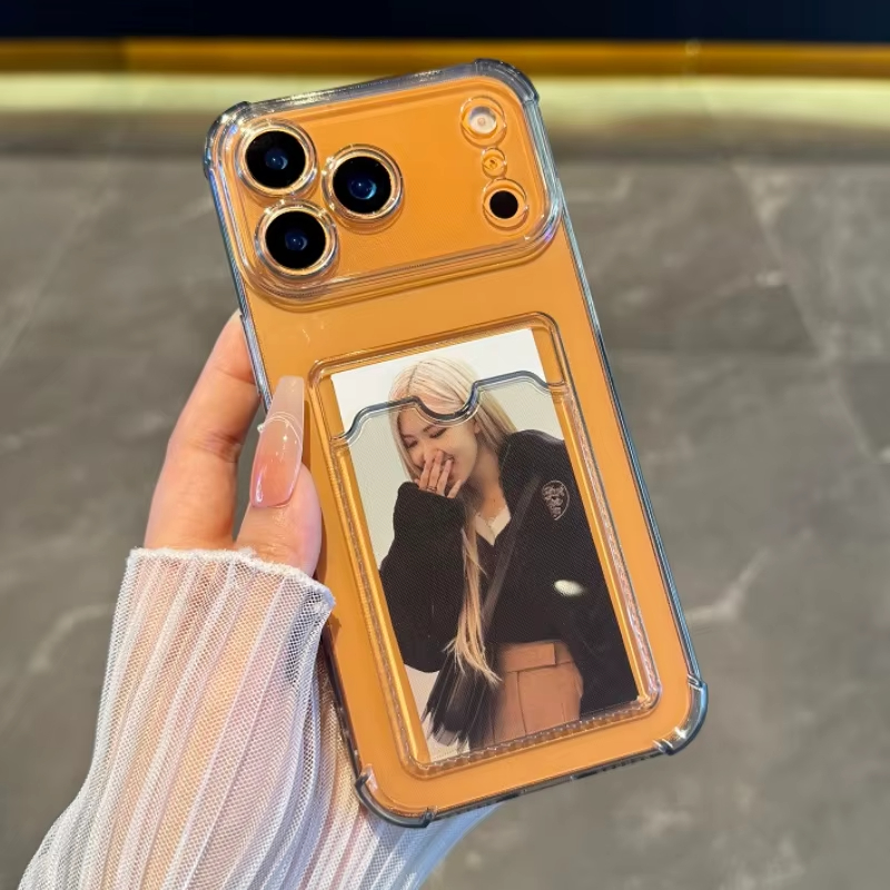 Transparent Card Slot Holder C - Quality Phone Accessories 评论和价格
