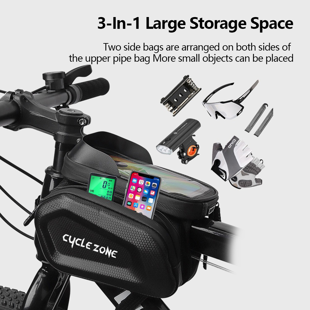 Bicycle Bag Touch Screen Phone - Youtube Phone Accessories 评论和价格