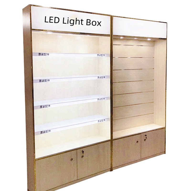 Custom Modern Boutique Display - Phone Accessories Cabinet 评论和价格