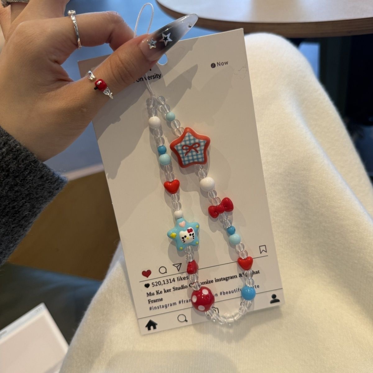Kawaii INS Sweet Style Hello K - Phone Accessories Usa 评论和价格